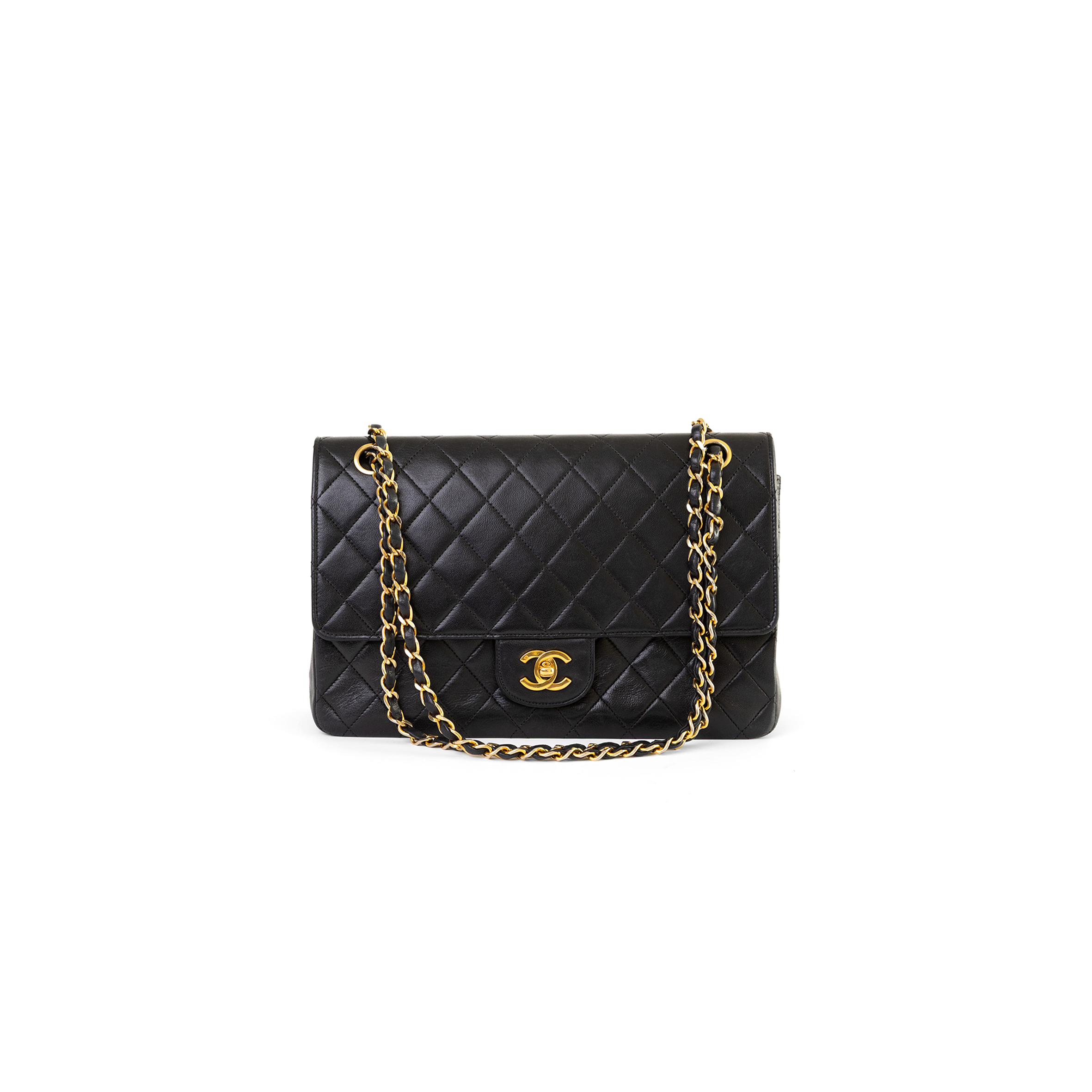 CHANEL MASTER MEDIUM CLASSIC DOUBLE FLAP BAG (27*18*7cm)